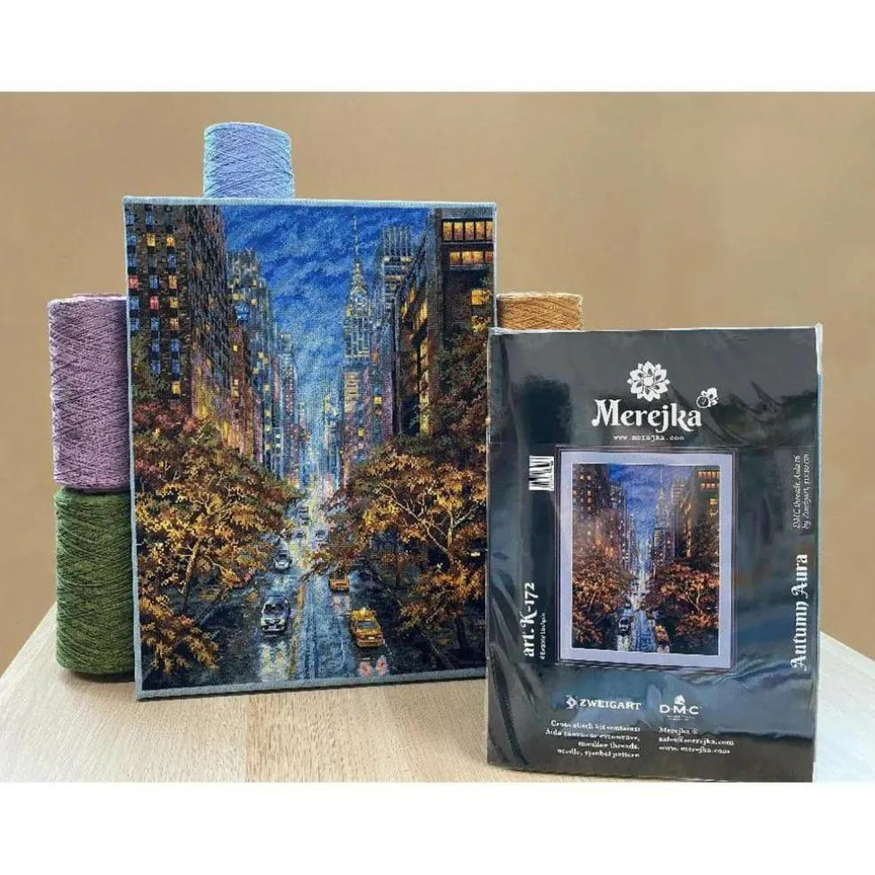 Merejka Autumn Aura Counted Cross Stitch Kit