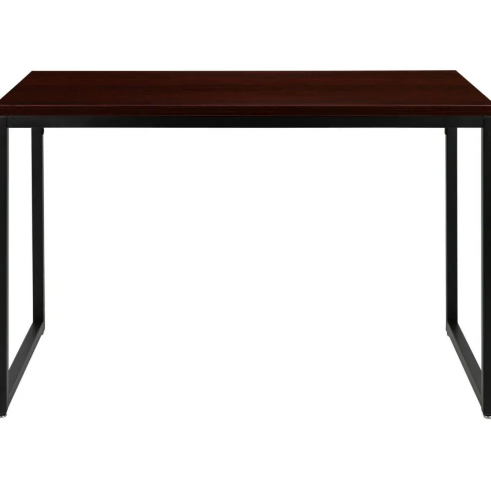 Merrick Lane Berlin 47 Inch Computer Desk with Open Metal Frame