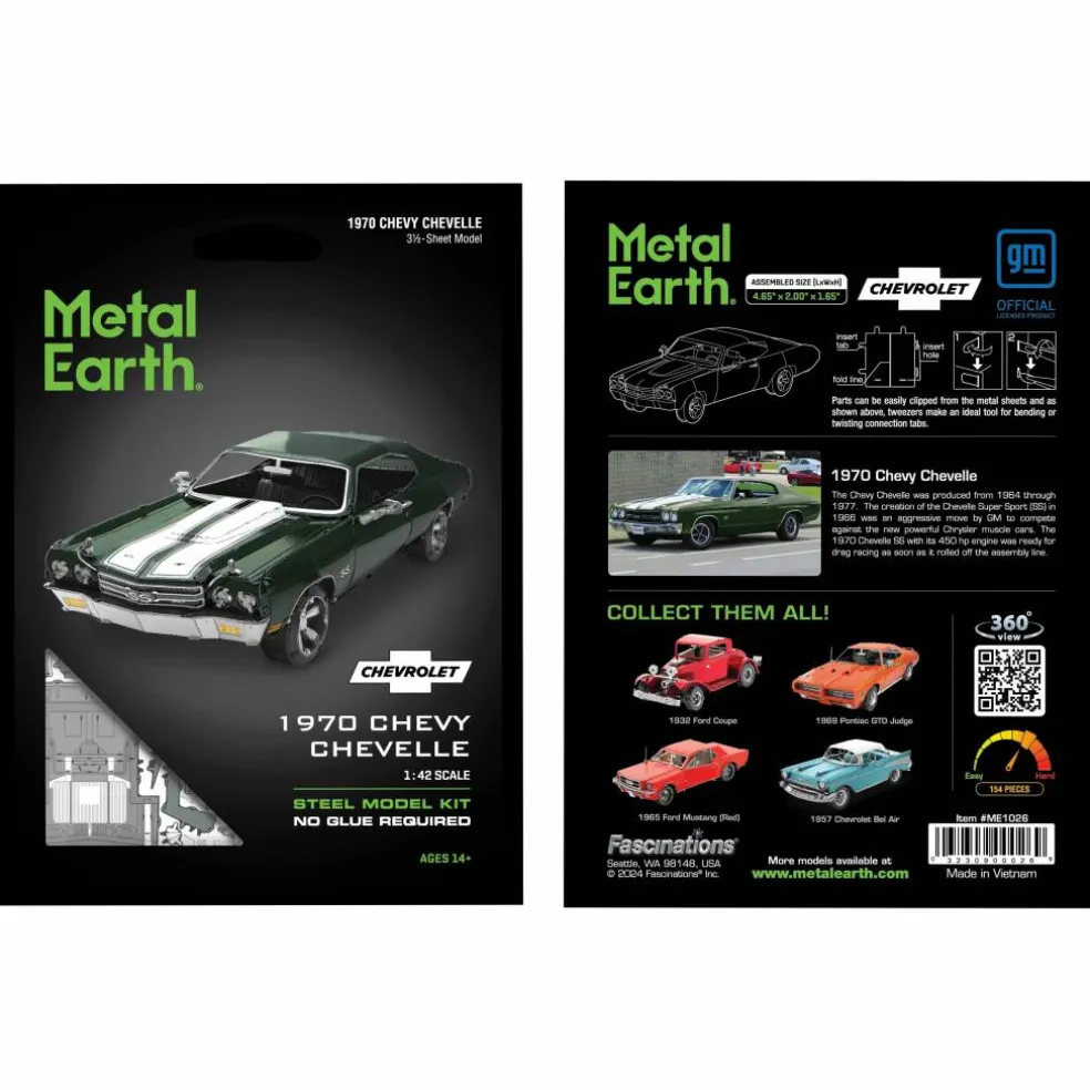 Metal Earth® 1970 Chevy Chevelle Steel Model Kit