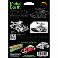 Metal Earth® DeLorean Steel Model Kit