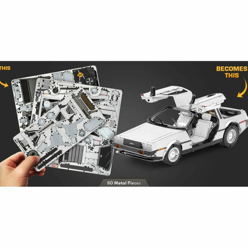 Metal Earth® DeLorean Steel Model Kit