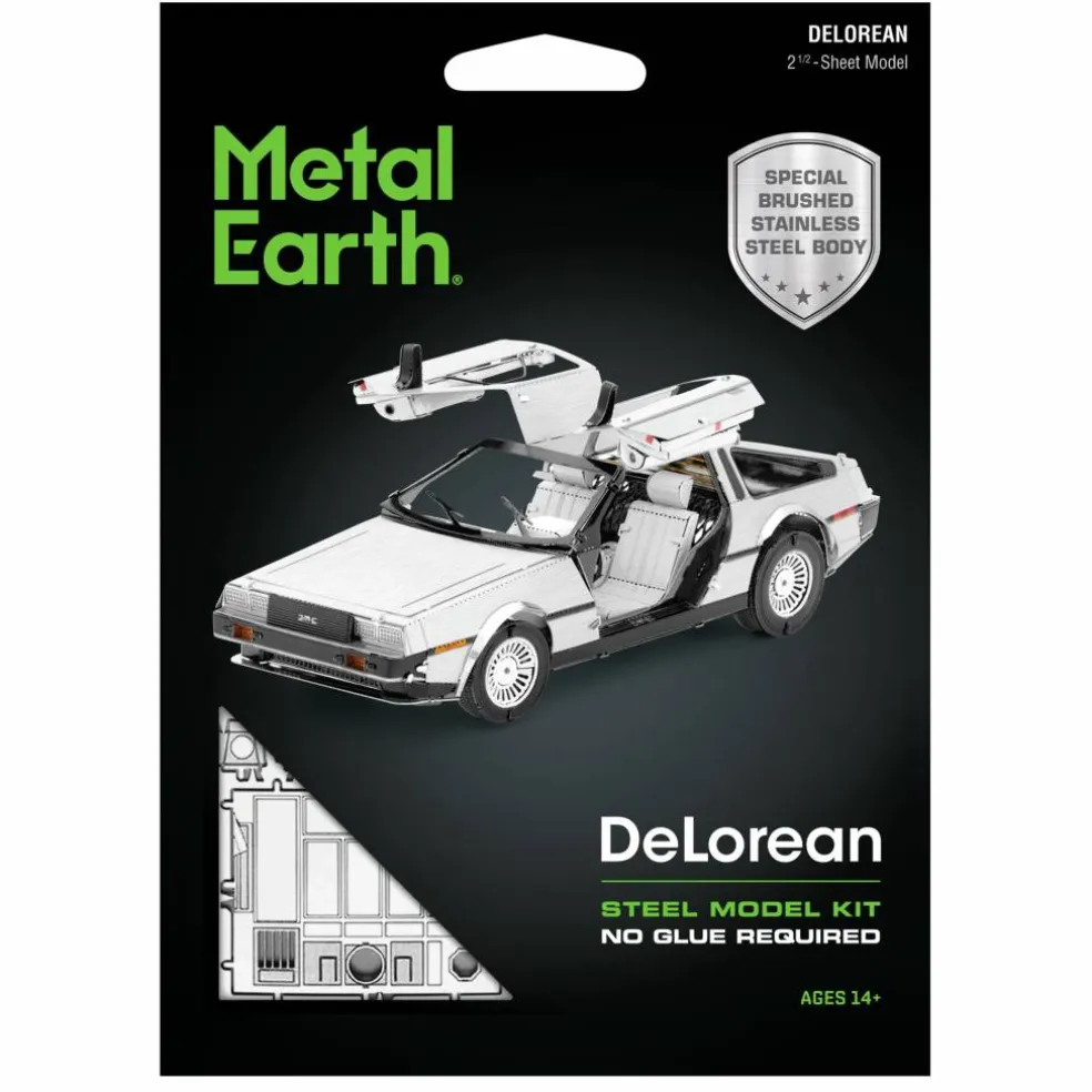 Metal Earth® DeLorean Steel Model Kit