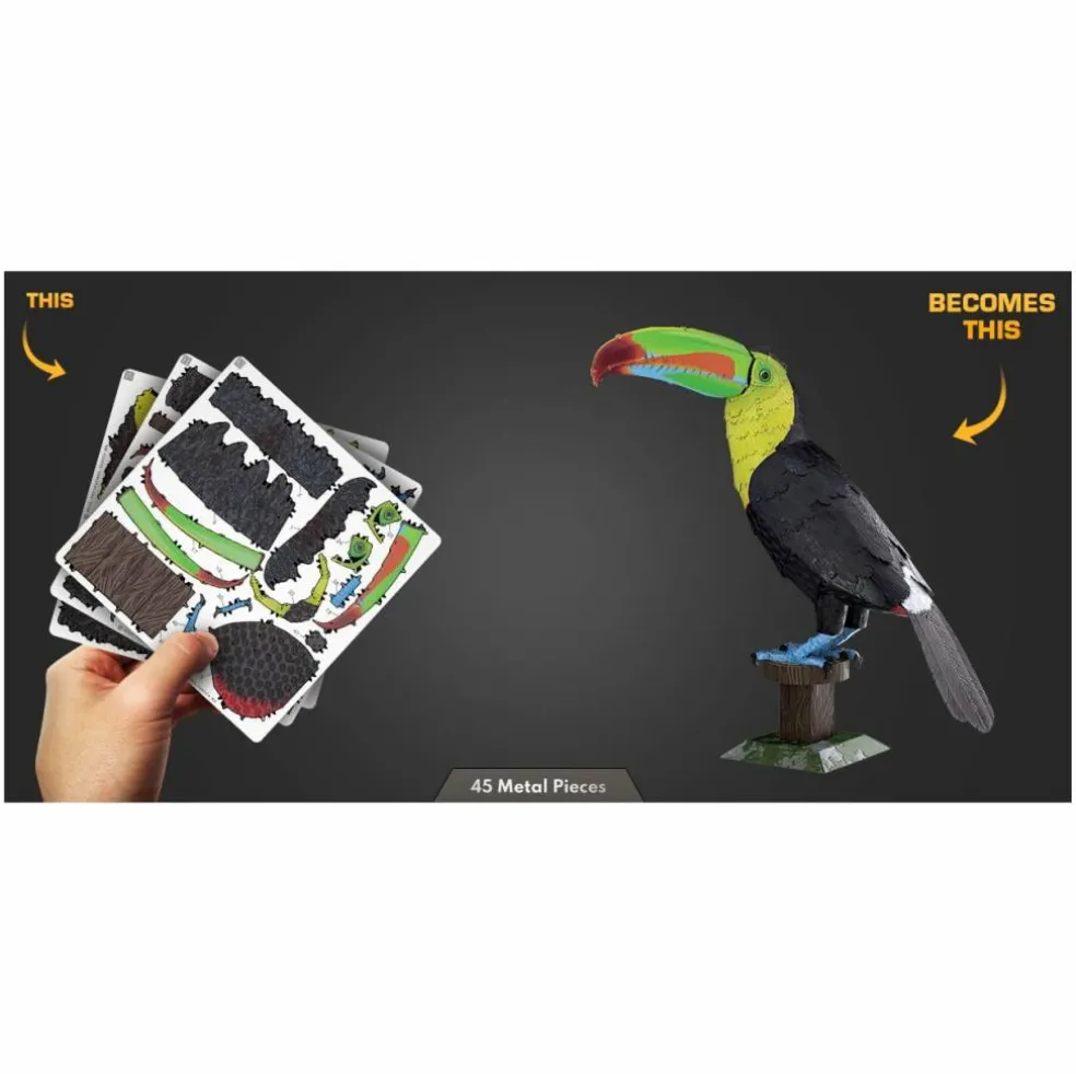 Metal Earth® Keel-Billed Toucan Steel Model Kit