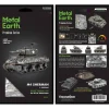 Metal Earth® Premium Series 1:50 Scale M4 Sherman Tank Steel Model Kit
