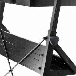 Metal & Glass Artist Table by Artist's Loft®