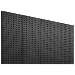 Metal Pegboard Panels 4 Pack Heavy Duty Wall Organizer with Accessories