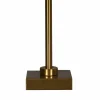 15.5" Metal Table Lamp with Natural Fabric Shade by Ashland®
