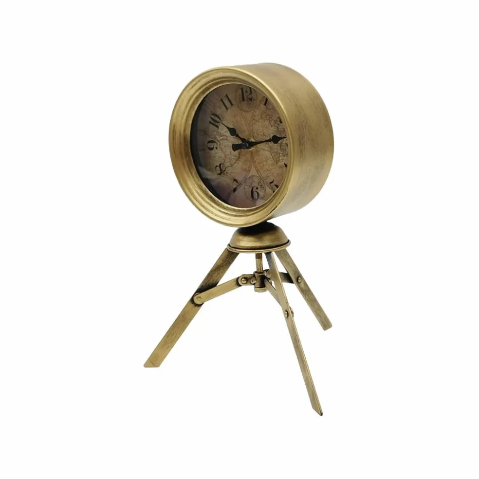 12" Metal Tabletop Clock by Ashland®