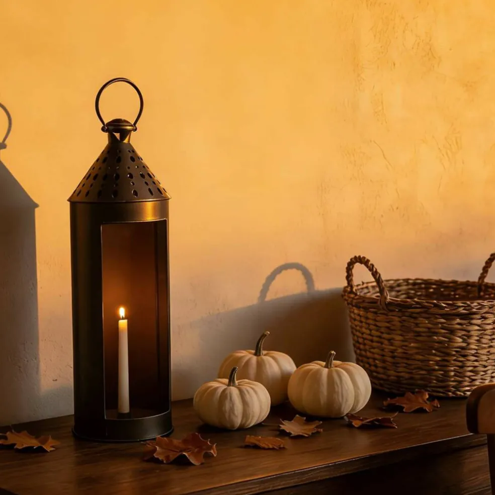 Metal Taper Candle Lantern by Ashland®