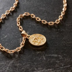 Metal Zodiac Coin Charm by Bead Landing™
