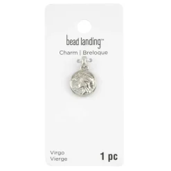 Metal Zodiac Coin Charm by Bead Landing™