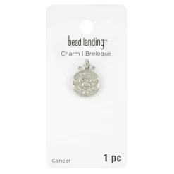 Metal Zodiac Coin Charm by Bead Landing™