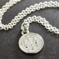 Metal Zodiac Coin Charm by Bead Landing™