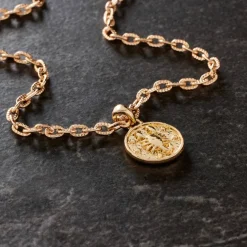 Metal Zodiac Coin Charm by Bead Landing™
