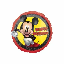 17" Mickey Mouse Happy Birthday Foil Balloon