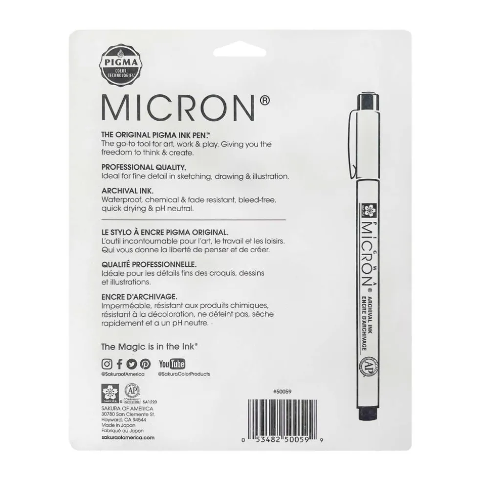 Micron® Black Archival Ink Pens, 10ct.