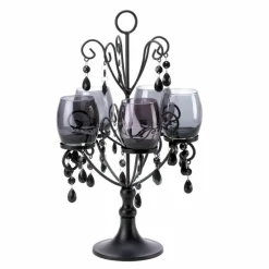 17.5" Midnight Elegance Candelabra