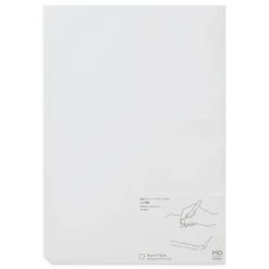 Midori MD Cotton Paper Pad - A4, Blank, White, 90 Sheets