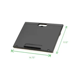 Mind Reader 14.75" Adjustable 8 Position Laptop Desk