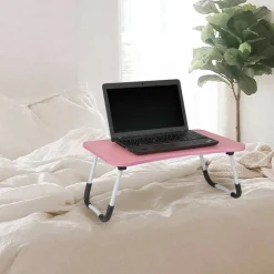 Mind Reader Freestanding Portable Foldable Lap Desk with Fold-Up Legs
