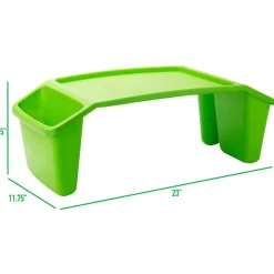 Mind Reader Kids’ Freestanding Portable Lap Desk With Side Pockets