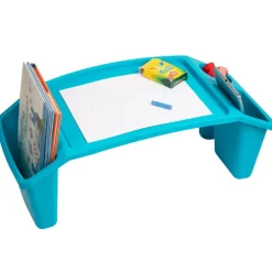 Mind Reader Kids’ Freestanding Portable Lap Desk With Side Pockets
