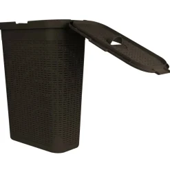 Mind Reader 23.5'' Slim Laundry Hamper with Cutout Handles