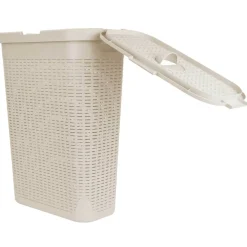 Mind Reader 23.5'' Slim Laundry Hamper with Cutout Handles
