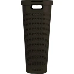 Mind Reader 23.5'' Slim Laundry Hamper with Cutout Handles