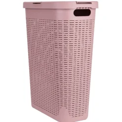 Mind Reader 23.5'' Slim Laundry Hamper with Cutout Handles