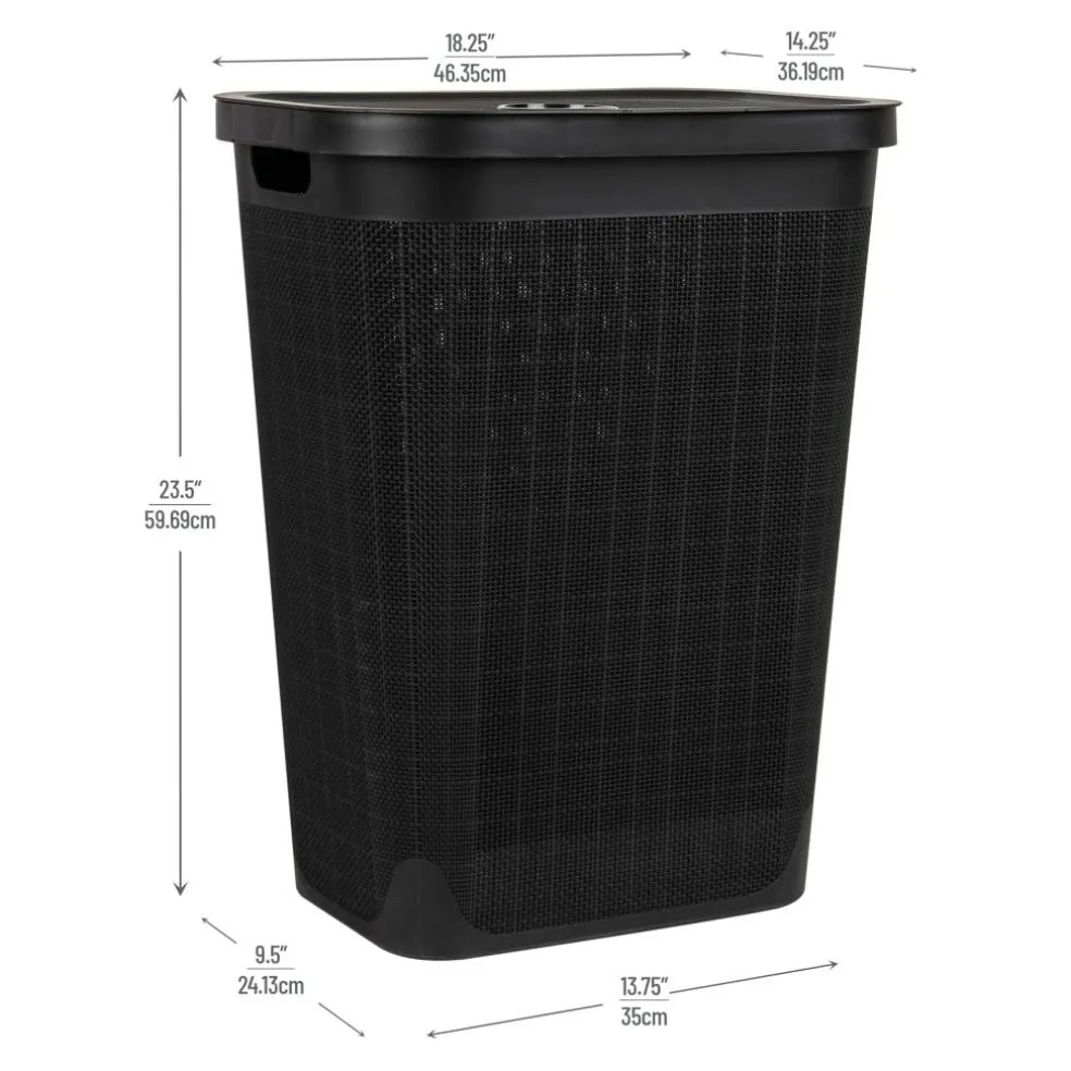 Mind Reader 18" x 24" Slim Laundry Hamper