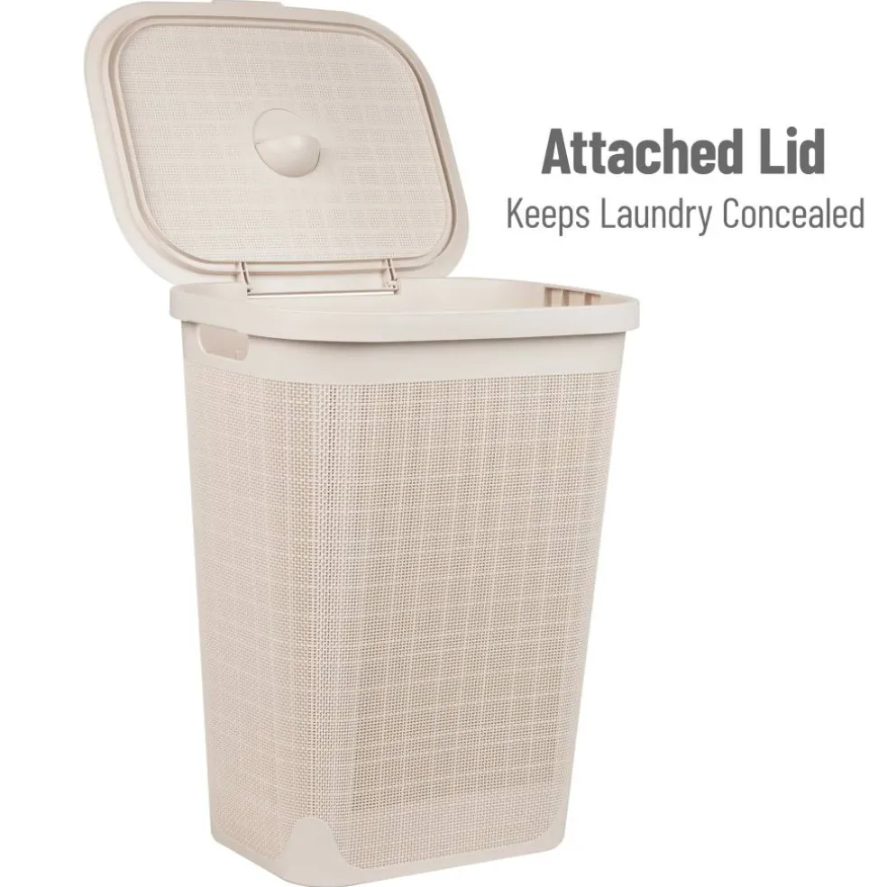 Mind Reader 18" x 24" Slim Laundry Hamper