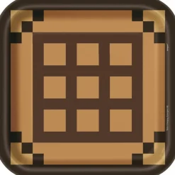 9" Minecraft Paper Plates, 8ct.
