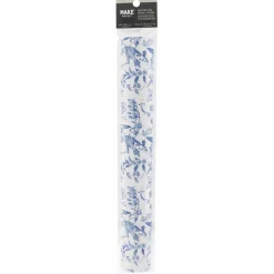 Miniature Blue Floral Floor & Wall Covering by Make MarketĀ®