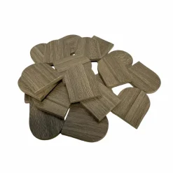 Miniature Dark Brown Wood Shingles, 100ct. by Make Market®