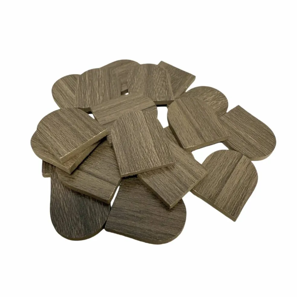 Miniature Dark Brown Wood Shingles, 100ct. by Make Market®