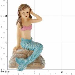 Miniature Mermaid on a Rock by Make Market®