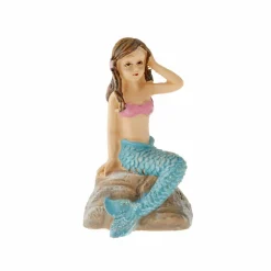 Miniature Mermaid on a Rock by Make Market®