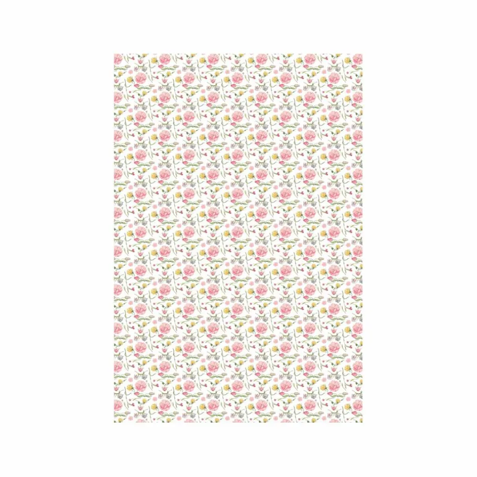 Miniature Pink Floral Floor & Wall Covering by Make Market®