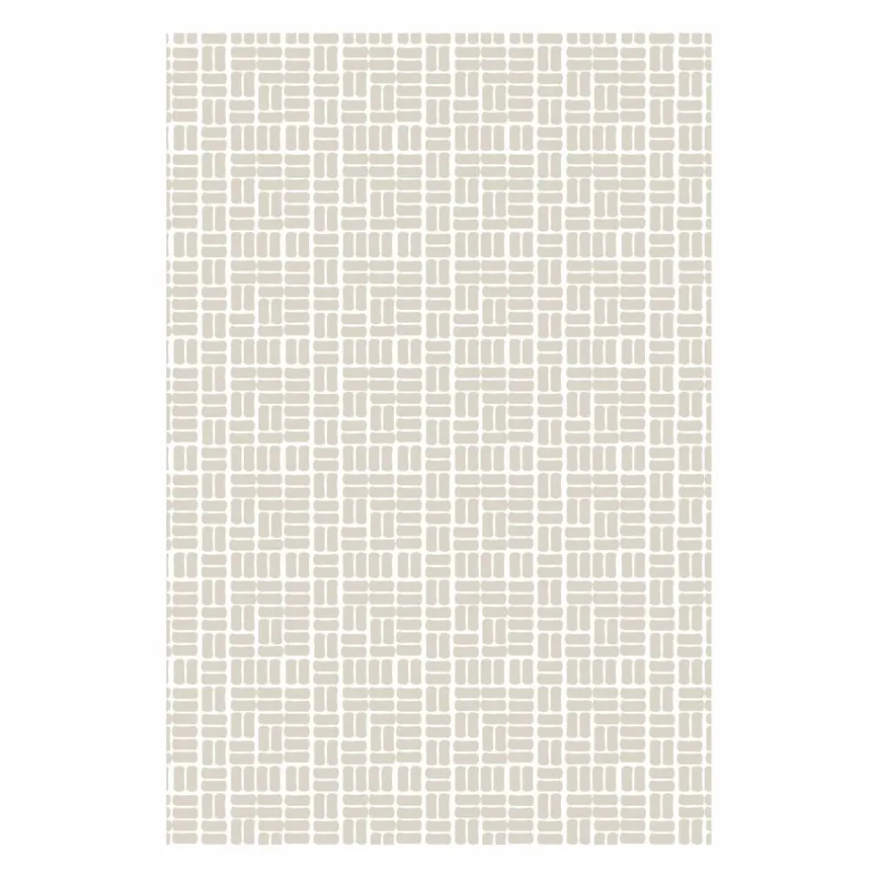 Miniature Tan Abstract Floor & Wall Covering by Make Market®