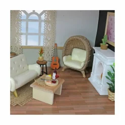 Miniature White LED Fireplace by Make Market®