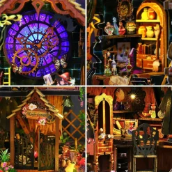 Miniature Wizardi Roombox Kit - Magic Forest Dollhouse Kit