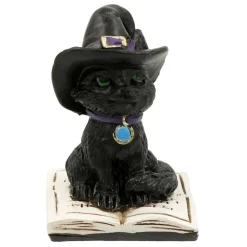 Mini Black Cat on Book by Ashland®
