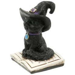 Mini Black Cat on Book by Ashland®