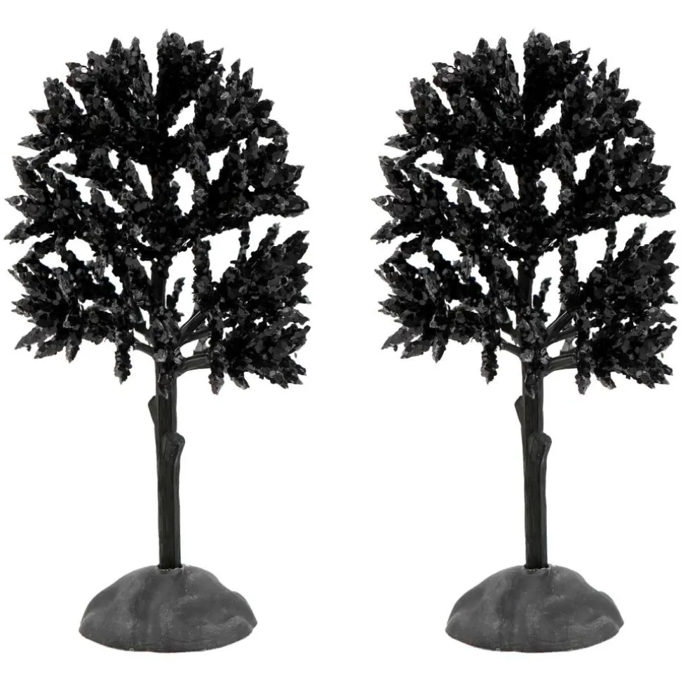 Mini Black Glitter Trees, 2ct. by Ashland®