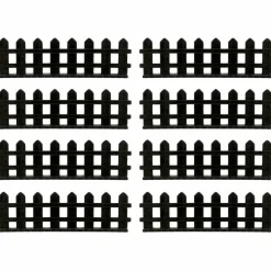 Mini Black Picket Fence, 8pc. by Ashland®