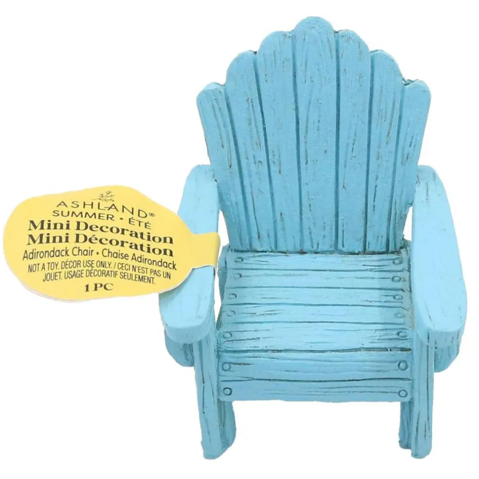 Mini Blue Adirondack Chair Decoration by Ashland®