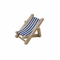 Mini Blue Striped Beach Chair by Ashland®