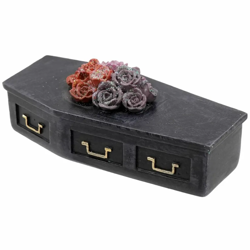 Mini Casket with Flowers by Ashland®