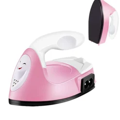 Mini Craft Iron Mini Iron Press,Mini Heat Press Machine for T Shirts Shoes and Hats Small Heat Transfer Vinyl Projects,Portable Travel Irons Mini Heat Press Crafting Craft Clothes